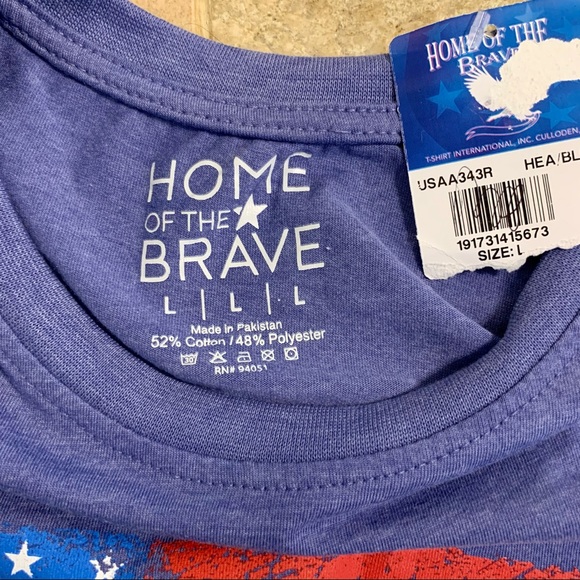 Home of the Brave Dream Team Mt Rushmore Top Sz L - Picture 4 of 10